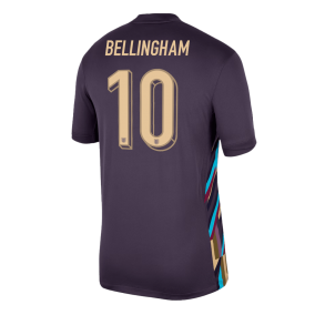 Seconda Maglia BELLINGHAM #10 Inghilterra 2024